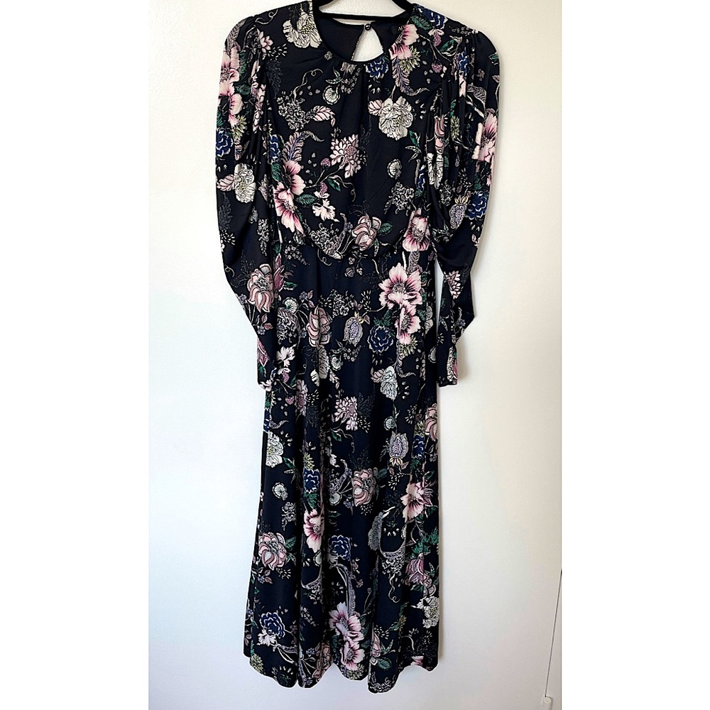 Floral Dress - With Open Back